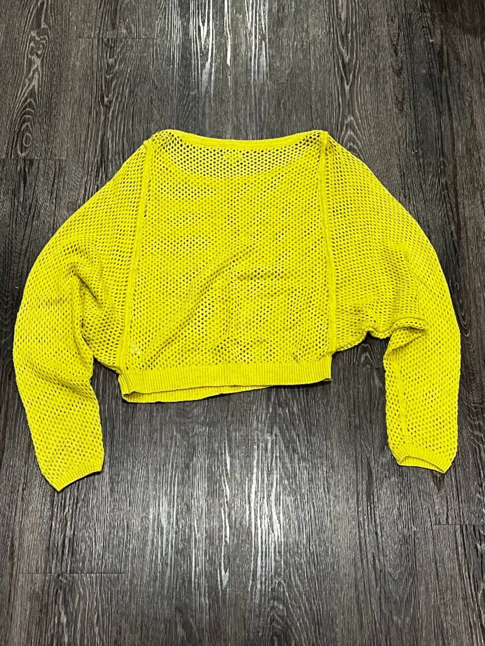 Anthropologie Open-Stitch Crewneck Jumper - Picture 4 of 6